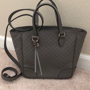 Grey Gucci Crossbody Handbag